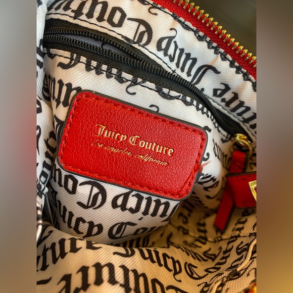 Red Juicy Couture Cross Body Bag NWOT - Picture 3 of 6